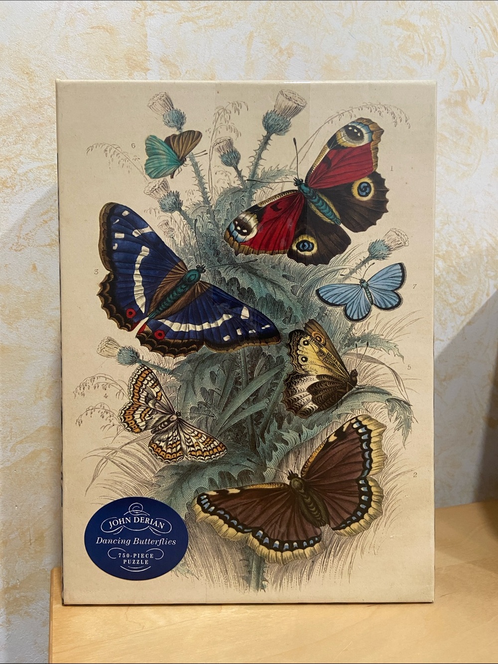 Artisan Puzzle John Derian Dancing Butterflies - 750 Piece Puzzle
